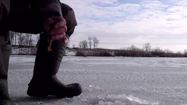 Окунек со льда на резину. смотреть онлайн