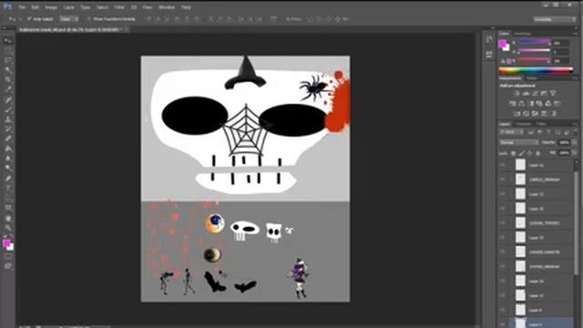 Photoshop 4 Kids: Create a Halloween Mask! смотреть онлайн