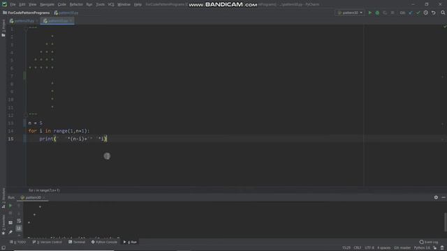 Python Pattern Printing Programs | Pattern Programming With Python #30 | for code coder смотреть онлайн