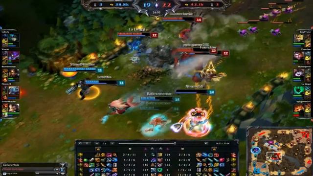 League of Legends EUW - Lu Lingqi [GOLD V] Thresh Highlights смотреть онлайн