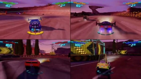 Cars 2 The Video Game | 3 players & 4 Players Multiplayer videos | Special Video