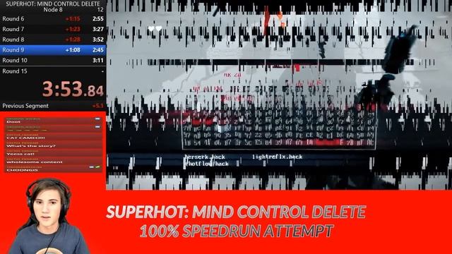 SUPERHOT MCD Node 8 speedrun [World Record] смотреть онлайн