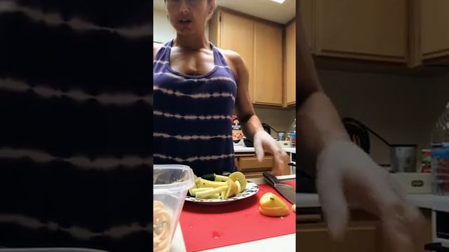 Как я готовлю спагетти из цукини. Фитнес кухня #питание смотреть онлайн