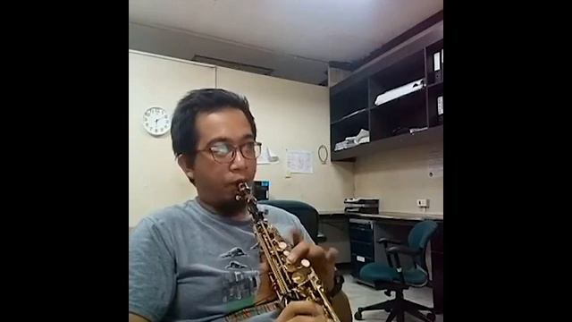 SOLDIER OF FORTUNE - saxophone soprano flute instrumental letter notes + backing track смотреть онлайн