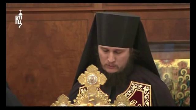 Наречение архимандрита Пахомия во епископа смотреть онлайн