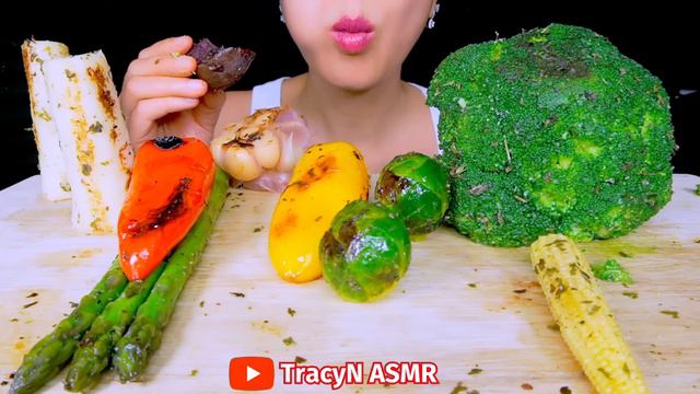 HEALTHY EATING: Roasted Veggies Platter (Garlic, Palm Heart, Asparagus, Baby Corn, Mini Cabbage) смотреть онлайн