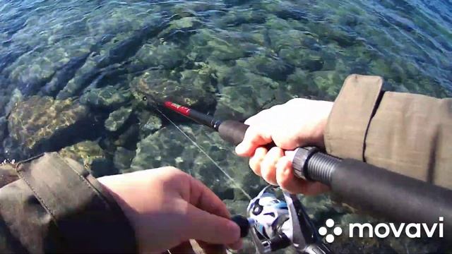 Рыбалка зимой на Чëрном море, Анапа, ноябрь 2020. смотреть онлайн