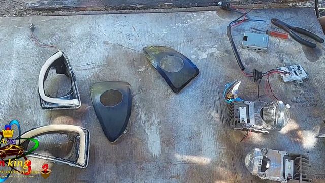 custom bumper lights (super bright projectors modified in my ae92 toyota levin bumper ) смотреть онлайн