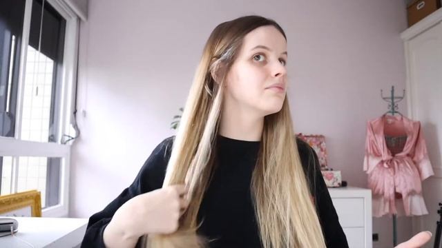 KERASTASE CHRONOLOGISTE MASK REVIEW AND TRY ON - Hair Routine For Dry And Damaged Hair, Soften Hair