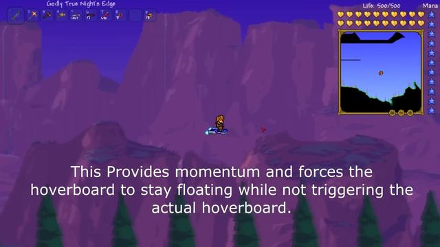 Terraria! How to Fly Forever! GLITCH смотреть онлайн