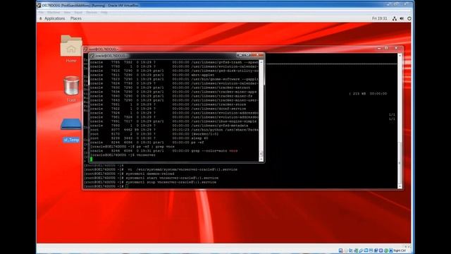 Episode #3 OEL76 create Groups, user Oracle, install VNCServer, verify tightVNC Viewer, yum updates смотреть онлайн