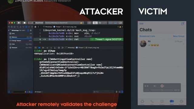 zLabs | WhatsApp RCE for iOS Taking Over an Account смотреть онлайн
