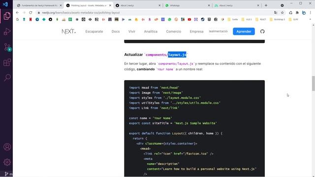 Curso de Next.js #04 - Layout y Estilos en CSS (módulos). смотреть онлайн