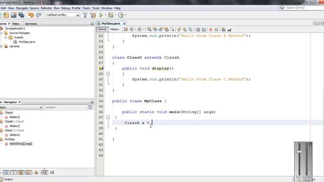 Core Java - 25 - Dynamic Method Dispatch смотреть онлайн