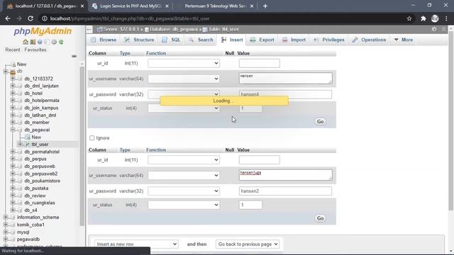 Implementasi Client Server PHP (MYSQL) смотреть онлайн