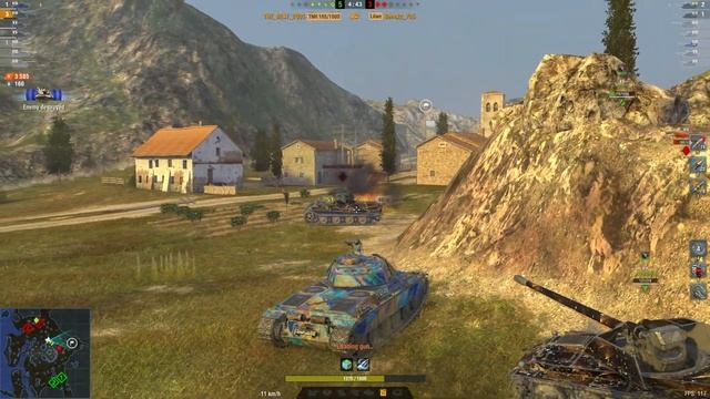 TNH 105/1000 | 5,272 DAMAGE | WoT Blitz ACE Replays смотреть онлайн