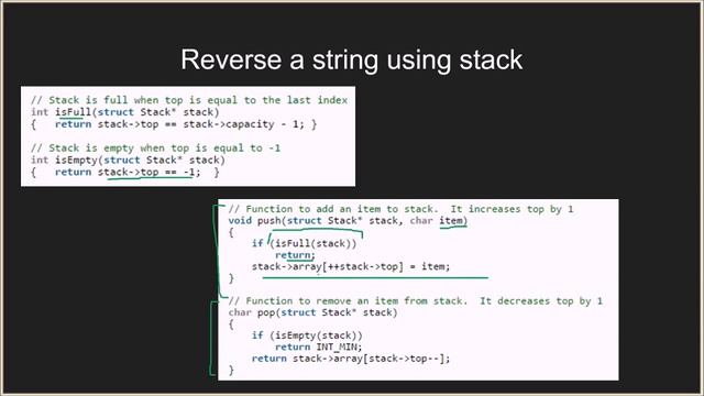 Stack | Set 3 (Reverse a string using stack) | GeeksforGeeks смотреть онлайн