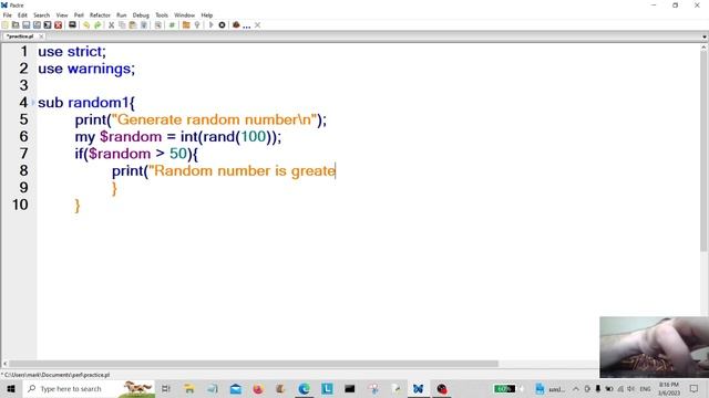 Perl Programming - Random Numbers 2023 смотреть онлайн
