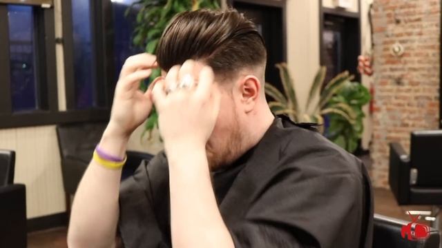 Men's Haircut & Hairstyle I Reuzel Clay & Fiber Pomade Preview
