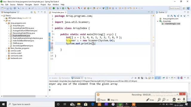 How To Find The Index Of An Integer Array In Java. смотреть онлайн