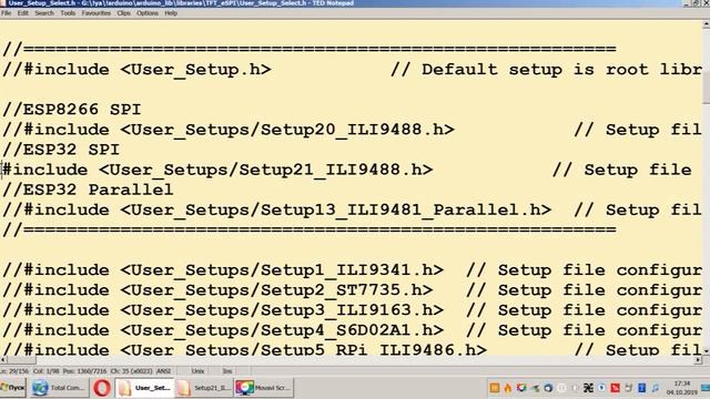 метеостанция Esp32,ESP8266 + 3.5" SPI tft 320x480 ч.3 смотреть онлайн