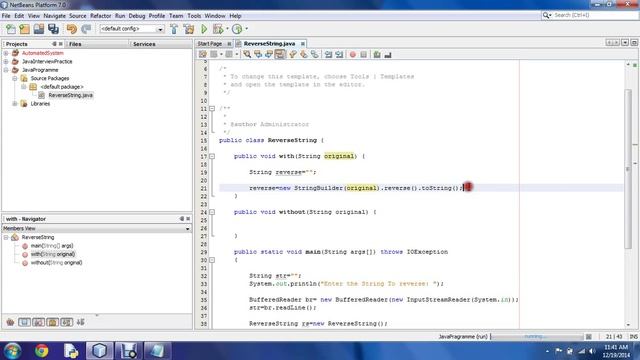 Reverse String in Java with/without using java libraries смотреть онлайн