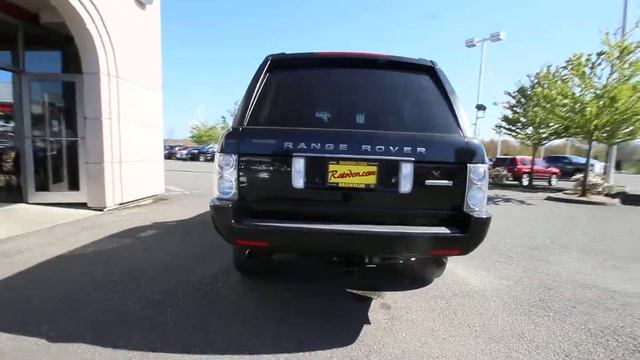 2008 Land Rover Range Rover Supercharged | Java Black | 8A296655 | Everett | Snohomish смотреть онлайн