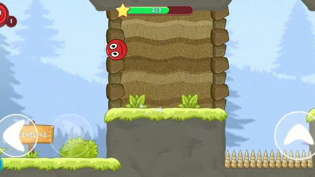 Bounce Ball 5 - Jump Ball Hero Adventure Level 42 Android Walkthrough смотреть онлайн