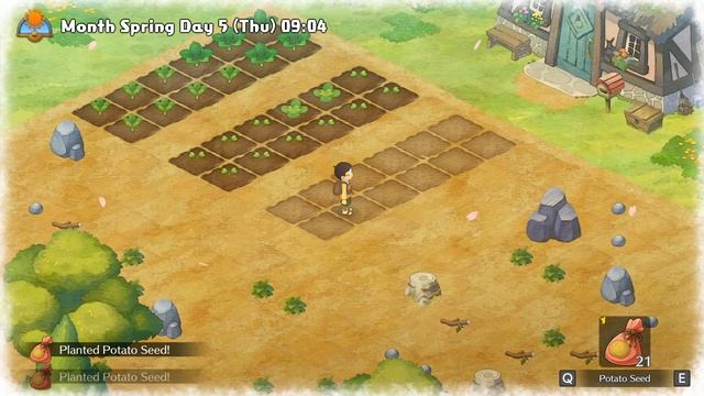 Doraemon Story of Seasons #2 - Знакомство с городком Шизен смотреть онлайн