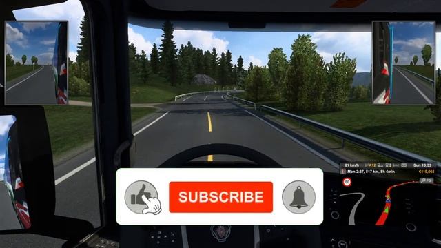 Driving a Scania Truck: Immersive POV Gameplay смотреть онлайн