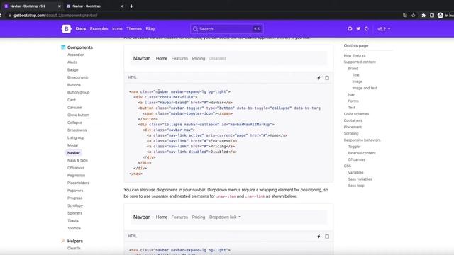 Menu Responsive html con Bootstrap смотреть онлайн