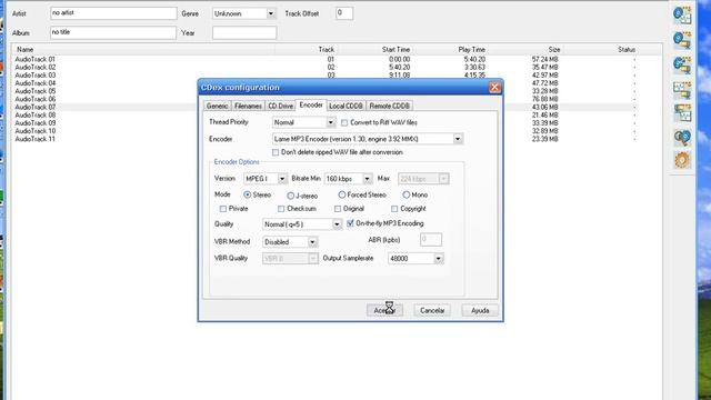 Cdex - De Cd audio a Mp3 смотреть онлайн