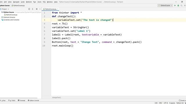 Labels Buttons Link in Python GUI || Learn Python from Basics to Advance || Azhar Electronics смотреть онлайн