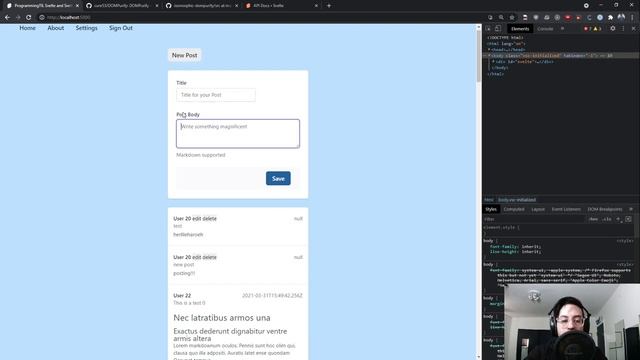 How to use a transition in Svelte! (Also Creating, updating, and deleting posts, and XSS protection смотреть онлайн