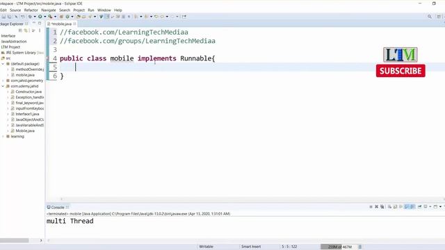 19. Multi Threading | JAVA Programming বাংলা টিউটোরিয়াল смотреть онлайн