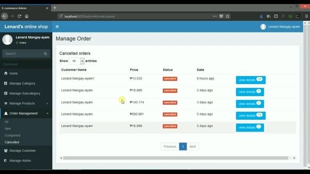 Demo of an E-commerce site built in Laravel and VueJS смотреть онлайн