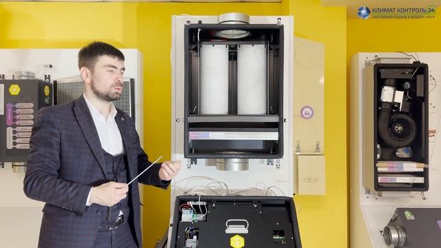 Обзор блока очистки воздуха Minibox.FKO | Климат контроль 24