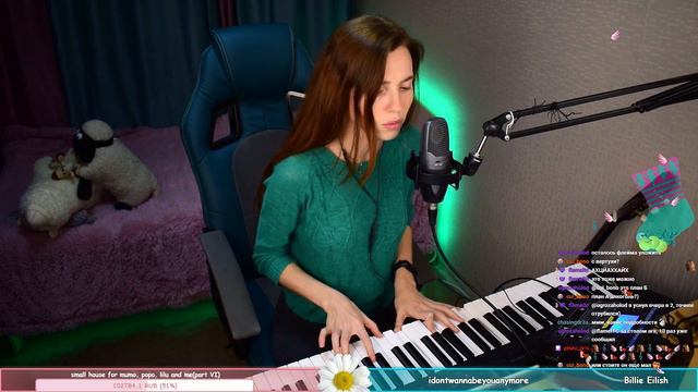 idontwannabeyouanymore - Billie Eilish (cover by Dasha Repina) смотреть онлайн