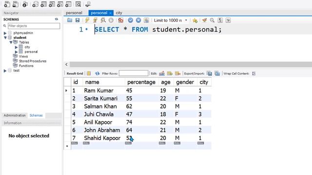 MySQL CROSS JOIN Tutorial in Hindi / Urdu смотреть онлайн