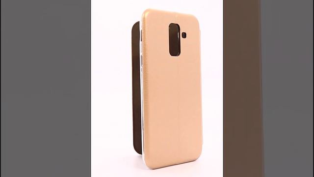 Чехол - книжка Samsung A6 Plus (A605) Роз золото цвет смотреть онлайн