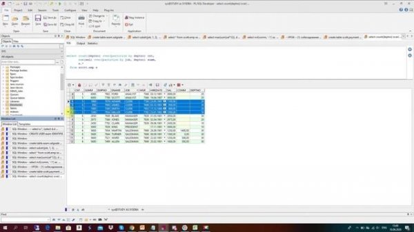 Агрегатные оконные функции | Аналитические функции sql: min/max/sum/avg/count