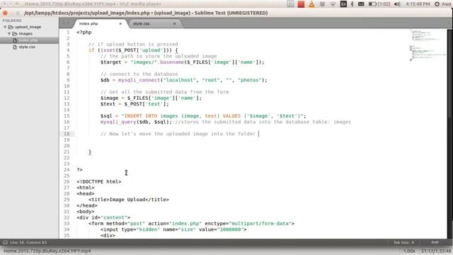 How to upload image to MySQL database and display it using php 360 X 640 смотреть онлайн