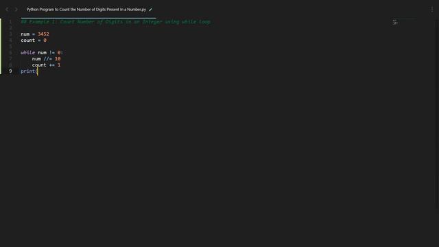 Count the Number of Digits Present In a Number in Python | Python Examples | Python Coding Tutorial смотреть онлайн