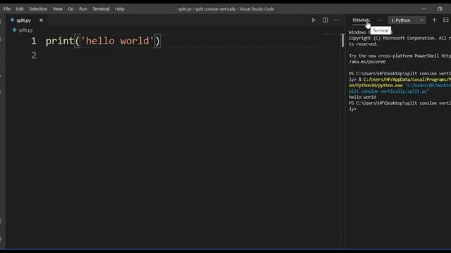 # 9 Split Screen Vertically in Visual Studio Code смотреть онлайн