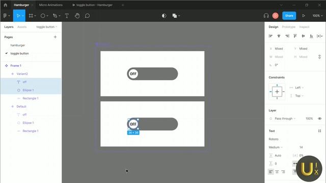 How To Animate Toggle Button In Figma смотреть онлайн