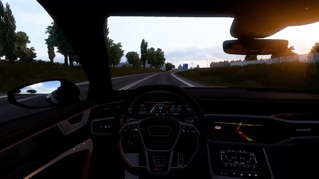 AUDI RS6 AVANT C8 ETS2 1.48 [ETS2] смотреть онлайн