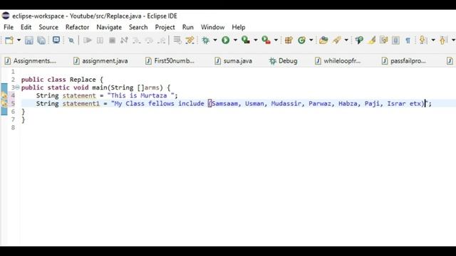 String class method in Java. Replace word to another word by Parwaz Pro смотреть онлайн