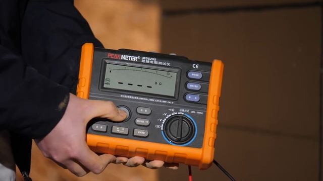 Peakmeter MS5205 Digital insulation tester смотреть онлайн