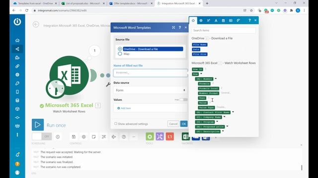 Generate automated proposals and NDAs from Excel using Word template смотреть онлайн