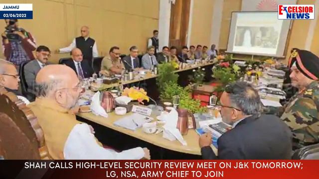 Shah Calls High-Level Security Review Meet On J&K Tomorrow; LG,NSA, Army Chief To Join смотреть онлайн